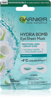 Garnier Skin Naturals Moisture+ Smoothness maschera occhi lisciante