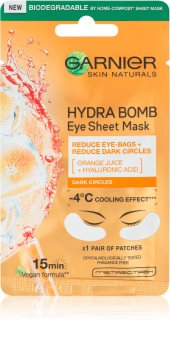 Garnier Skin Naturals Moisture+ Fresh Look енергизираща маска за околоочната зона