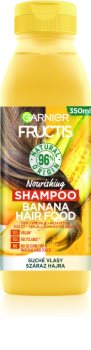 Garnier Fructis Banana Hair Food sampon hranitor pentru par uscat