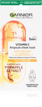 Garnier Skin Naturals Ampoule Sheet Mask Energigivende sheetmaske