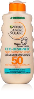 Garnier Ambre Solaire Eco-Designed Protection Lotion Aurinkovoide UVA- ja UVB-suodattimilla