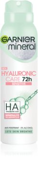 Garnier Mineral Hyaluronic Care Antiperspiranttisuihke Herkälle Iholle