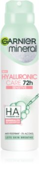 Garnier Mineral Hyaluronic Care Antitranspirant Spray voor Gevoelige Huid