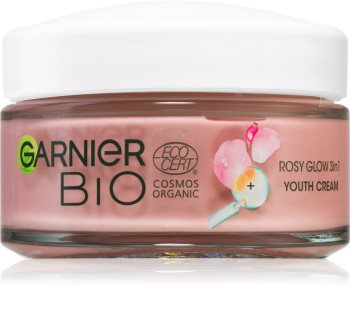Garnier Bio Rosy Glow crème de jour 3 en 1
