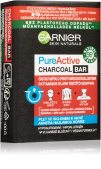 Garnier Pure Active Charcoal čisticí mýdlo