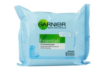 Garnier Essentials Sensitive toalhitas desmaquilhantes para todos os tipos de pele inclusive sensível
