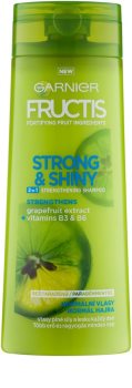 Garnier Fructis Strong & Shiny 2in1 champô reforçador para cabelo normal
