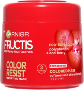 Garnier Fructis Color Resist maseczka odżywcza chroniąca kolor