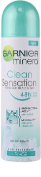 Garnier Mineral Clean Sensation antitranspirante en spray