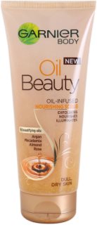 Garnier Oil Beauty hranjivi uljni piling za tijelo za suhu kožu