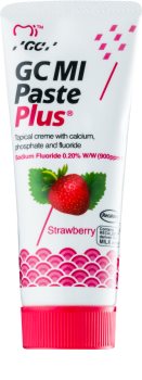 GC MI Paste Plus Strawberry remineralizirajuća zaštitna krema za osjetljive zube s fluoridem