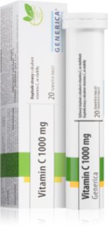 Generica Vitamin C 1000 mg šumivé tablety s příchutí limetky