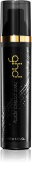 ghd Heat Protect hővédő spray hajsütővassal és hajvasalóval kezelt hajra