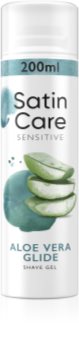 Gillette Satin Care Sensitive Skin gel na holení pro ženy