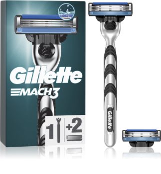 Gillette Mach3 ξυριστική μηχανή + 2 ανταλλακτικές κεφαλές