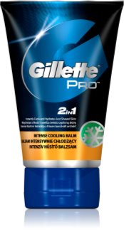 après rasage gillette