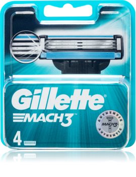 Gillette Mach3 pakaitiniai peiliukai, 4 vnt.