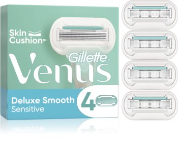 Gillette Venus Extra Smooth Sensitive Vervangende Open Messen 4st.