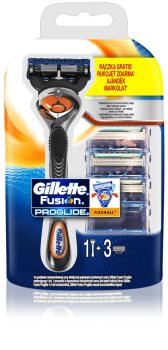 Gillette Fusion Proglide rasoio + lame di ricambio