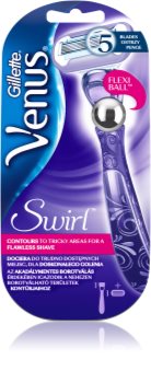 Gillette Venus Swirl holicí strojek + náhradní břity 1 ks