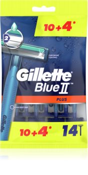 Gillette Blue II Plus одноразовые бритвы для мужчин