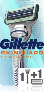 Gillette Skinguard Sensitive maszynka do golenia do skóry wrażliwej zapasowe ostrza 2 szt.