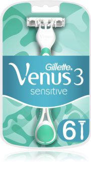 Gillette Venus 3 sensitive самобръсначки за еднократна употреба 6 бр.
