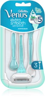 Gillette Venus Extra Smooth Sensitive Wegwerp Scheermessen 3st.