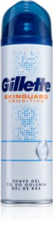 Gillette Skinguard  Sensitive borotválkozási gél az érzékeny arcbőrre