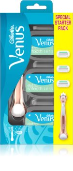 Gillette Venus Sensitive Smooth holiaci strojček náhradné čepieľky 3 ks