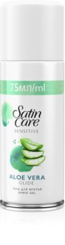 Gillette Satin Care Sensitive Skin Skūšanās želeja ar alveju