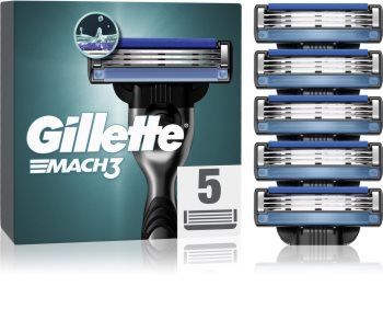 Gillette Mach3 tête de rechange 5 pcs