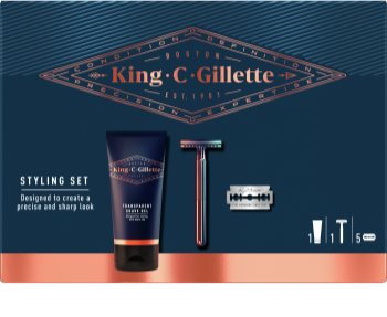 King C. Gillette Styling set подарочный набор для мужчин