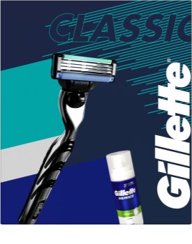 Gillette Classic + Sensitive Set coffret cadeau pour homme
