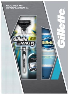 Gillette Mach 3 lote cosmético III.