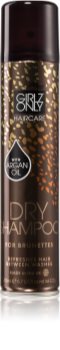 Girlz Only For Brunettes Trockenshampoo für dunkles Haar mit Arganöl