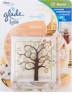 Glade Discreet Decor ambientador 8 ml + suporte Vanilla