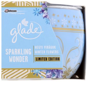 Glade Winter Flowers vela perfumada 120 g