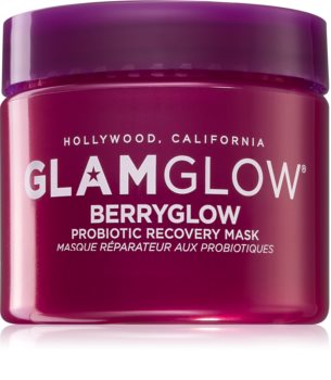 Glamglow Berryglow Probiotic Recovery Mask Fugtgivende og lysnende maske med probiotiske bakterier