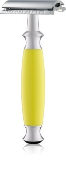Golddachs Polymer Farbig rasoio + lamette di ricambio