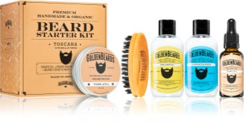 Golden Beards Starter Beard Kit Toscana Lahjasetti (parralle)