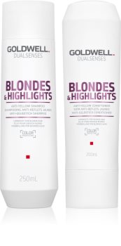 Goldwell Dualsenses Blondes & Highlights kosmetická sada (neutralizující žluté tóny)
