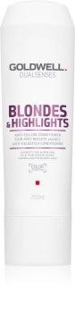 Goldwell Dualsenses Blondes & Highlights Balsam til blond hår til at neutralisere gule toner