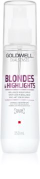 Goldwell Dualsenses Blondes & Highlights leöblítést nem igénylő szérum spray formában a szőke és melírozott hajra