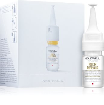 Goldwell Dualsenses Rich Repair intenzivní obnovující sérum pro suché a poškozené vlasy