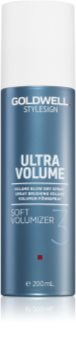 Goldwell StyleSign Ultra Volume Soft Volumizer spray a haj dús hatásáért vékonyszálú és normál hajra