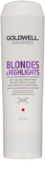 Goldwell Dualsenses Blondes & Highlights regenerator za plavu kosu neutralizirajući žuti tonovi