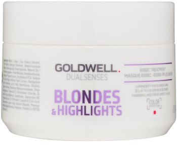 Goldwell Dualsenses Blondes & Highlights regeneračná maska neutralizujúci žlté tóny