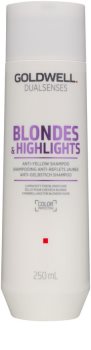 Goldwell Dualsenses Blondes & Highlights šampón pre blond vlasy neutralizujúci žlté tóny