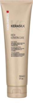 Goldwell Kerasilk Rich Care máscara de suavização para cabelos rebeldes e danificados